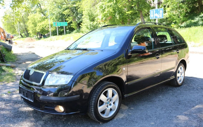 Skoda Fabia cena 9499 przebieg: 216000, rok produkcji 2006 z Borne Sulinowo małe 92